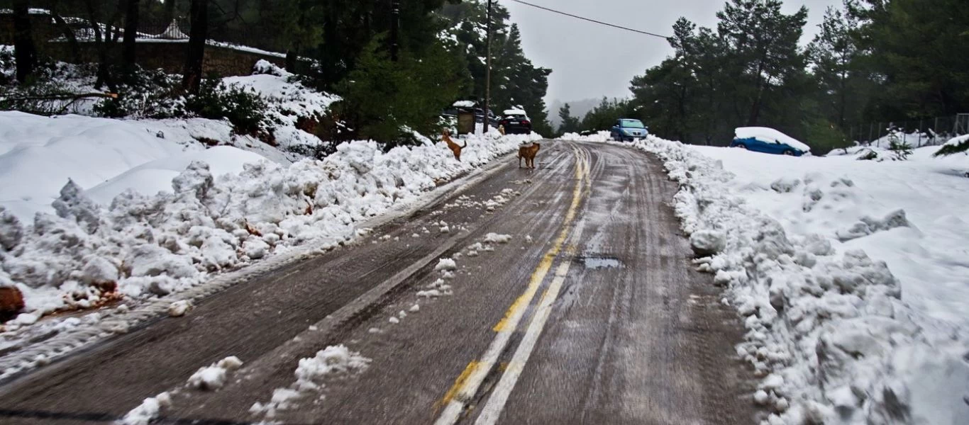 Κακοκαιρία «Ελπίς»: Τέθηκαν σε κυκλοφορία οι δρόμοι που είχαν κλειστοί στην Αττική